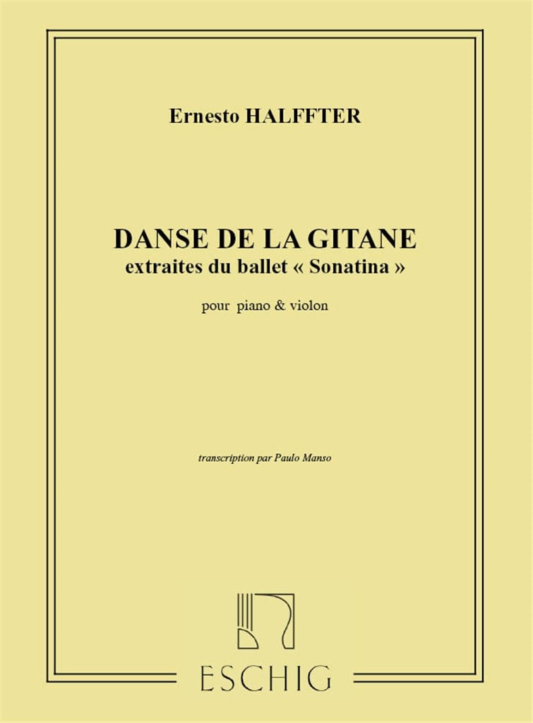 Danse De La Gitane Extrait Du Ballet Sonatina Pour